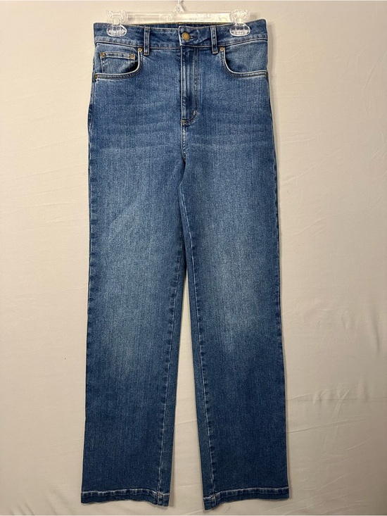 Tecovas Denim - Tecovas Women’s 26 Straight-Leg Jeans in Blue Denim